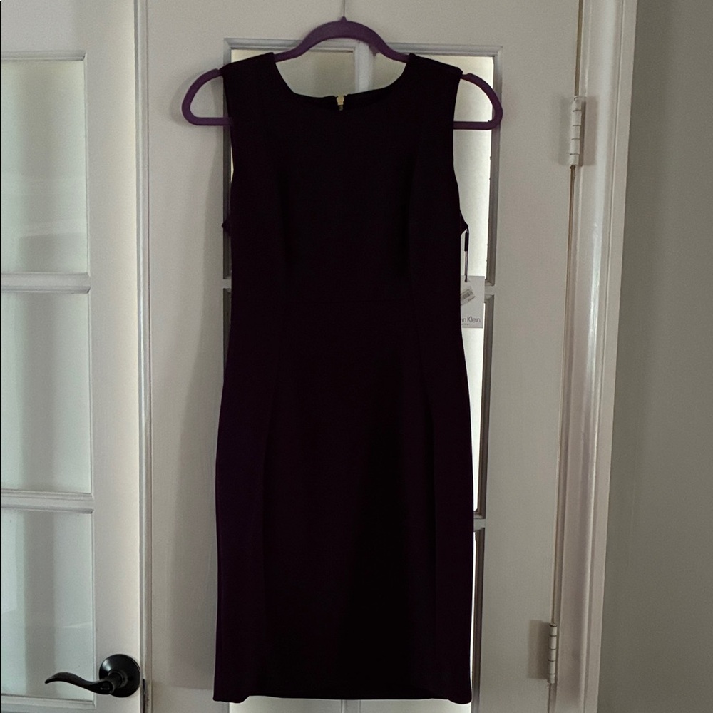 Calvin Klein Burgundy  Dress